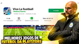 Leia mais sobre o artigo OS 5 MELHORES JOGOS DE FUTEBOL DA PLAY STORE 2021