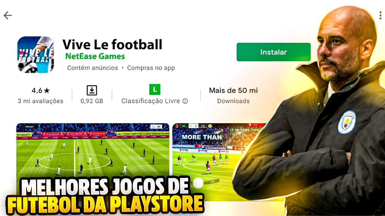 Você está visualizando atualmente OS 5 MELHORES JOGOS DE FUTEBOL DA PLAY STORE 2021