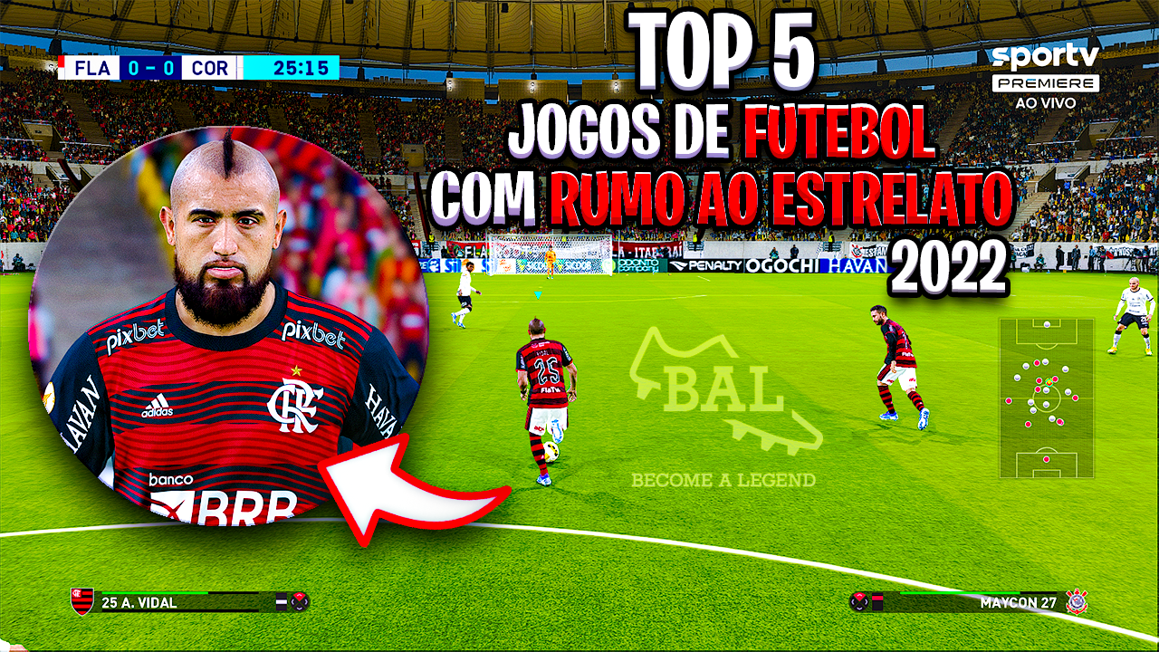 Você está visualizando atualmente OS 5 MELHORES JOGOS DE FUTEBOL PARA ANDROID 2022 COM RUMO AO ESTRELATO