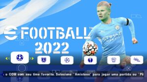 Leia mais sobre o artigo LANÇOU NOVA ATUALIZAÇÃO DO PRO EVOLUTION SOCCER 2022 TM ARTS PARA PSP/ ANDROID