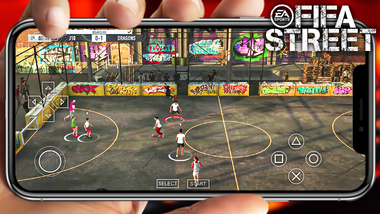 Você está visualizando atualmente LANÇOU NOVO FIFA STREET 2022 PARA CELULARES ANDROID PPSSPP