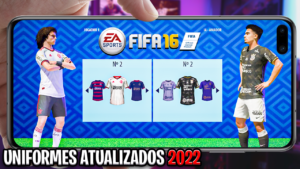 Leia mais sobre o artigo CONFIRA A NOVA ATUALIZAÇÃO DO FIFA 16 MOBILE OFFLINE COM KITS BRASILEIRÃO 2022 ATUALIZADOS