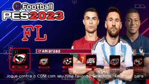 Leia mais sobre o artigo LANÇOU A NOVA ATUALIZAÇÃO DO PRO EVOLUTION SOCCER DEZEMBRO 2023 FL GAMES PARA CELULARES ANDROID/ PSP