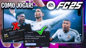 Leia mais sobre o artigo TUTORIAL: COMO JOGAR A BETA DO EA FC 25 MOBILE NOS CELULARES